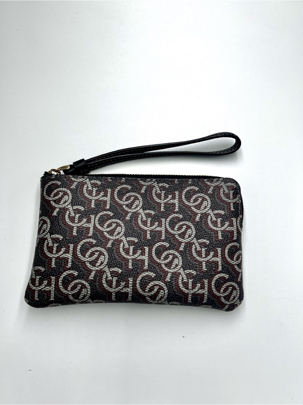 Coach Corner Zip Wristlet